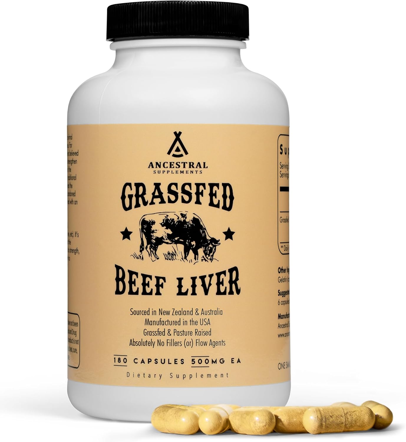 HEART OF STEEL Supplement Bottle
