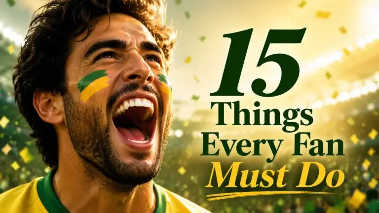 checklist for fifa world cup