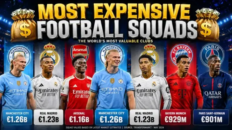 expensive football squad